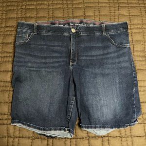 Lee Kohls denim jean shorts size 24